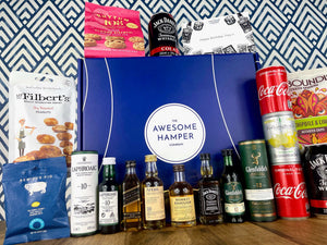 Jumbo Whisky & Snacks Gift Box