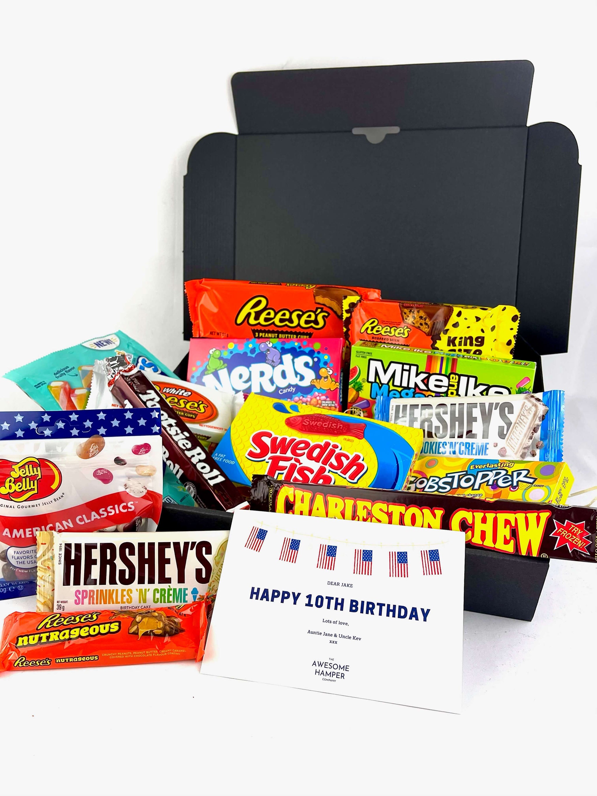 American Sweet & Chocolate Box - Awesome Hamper Company