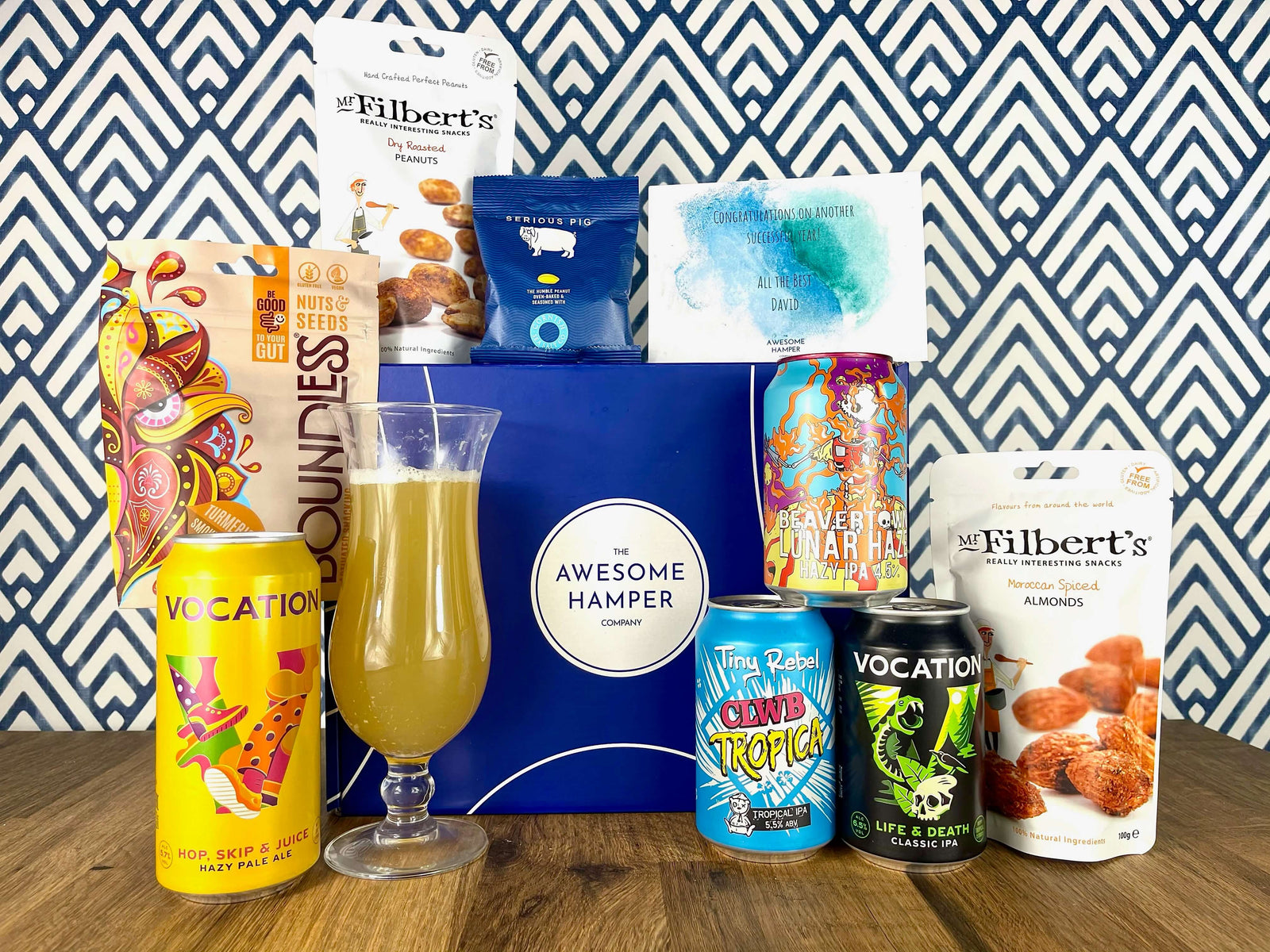 Craft Beer & Nuts Gift Box