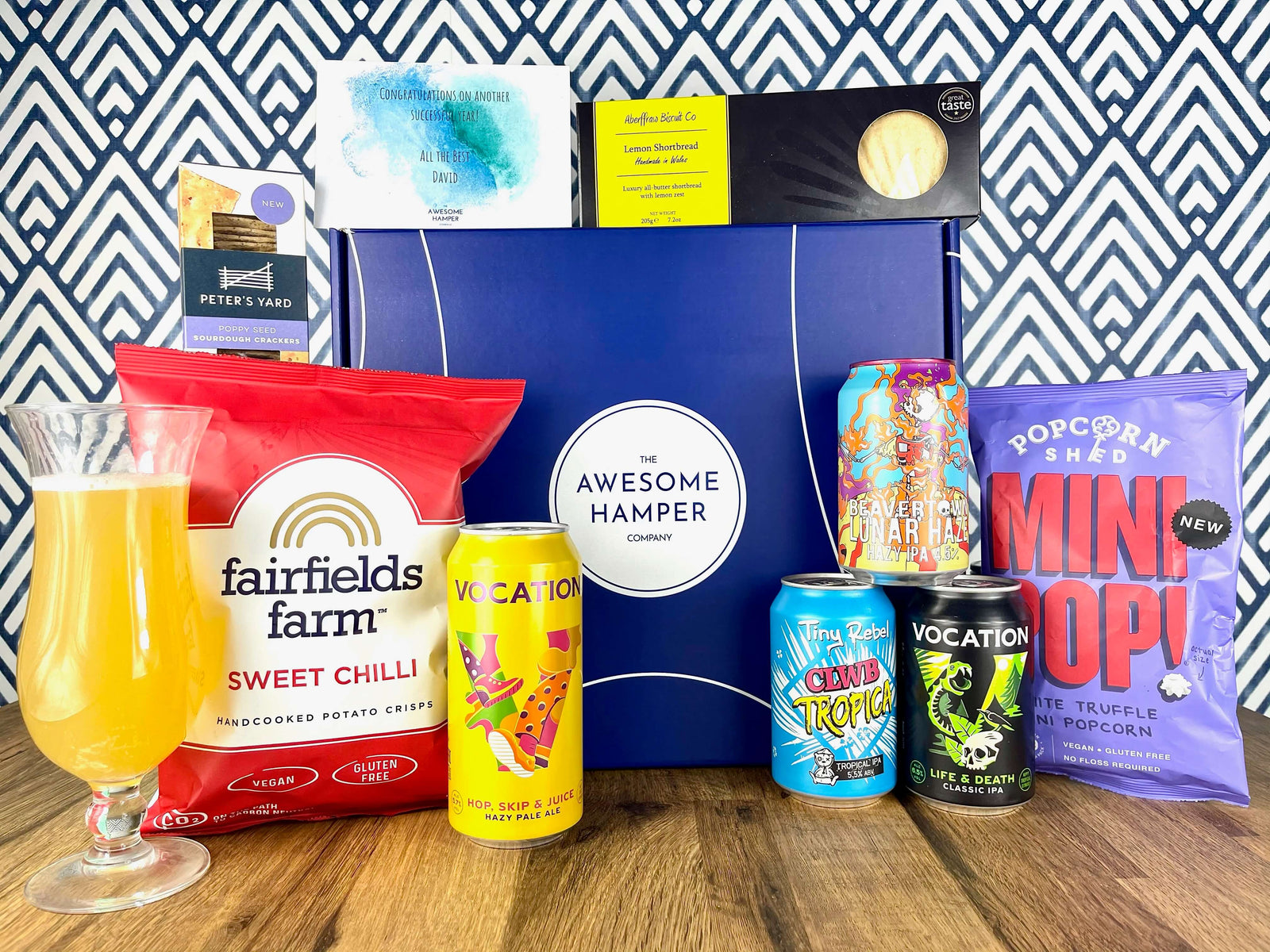 Craft Beer & Snacks Gift Box