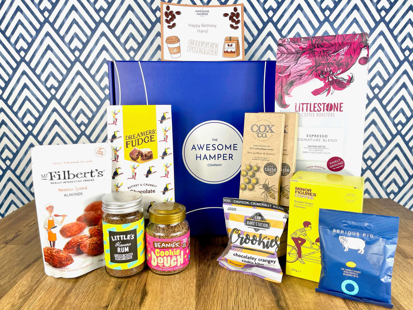 Jumbo Coffee & Snacks Gift Box