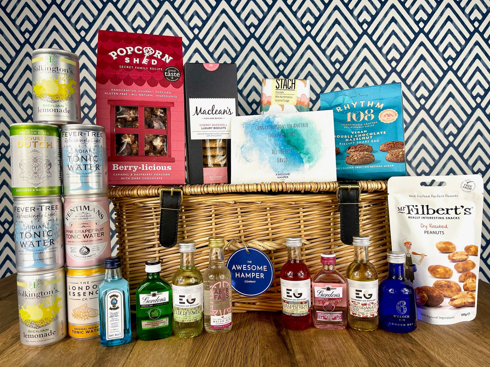 Jumbo Gin & Snacks Hamper