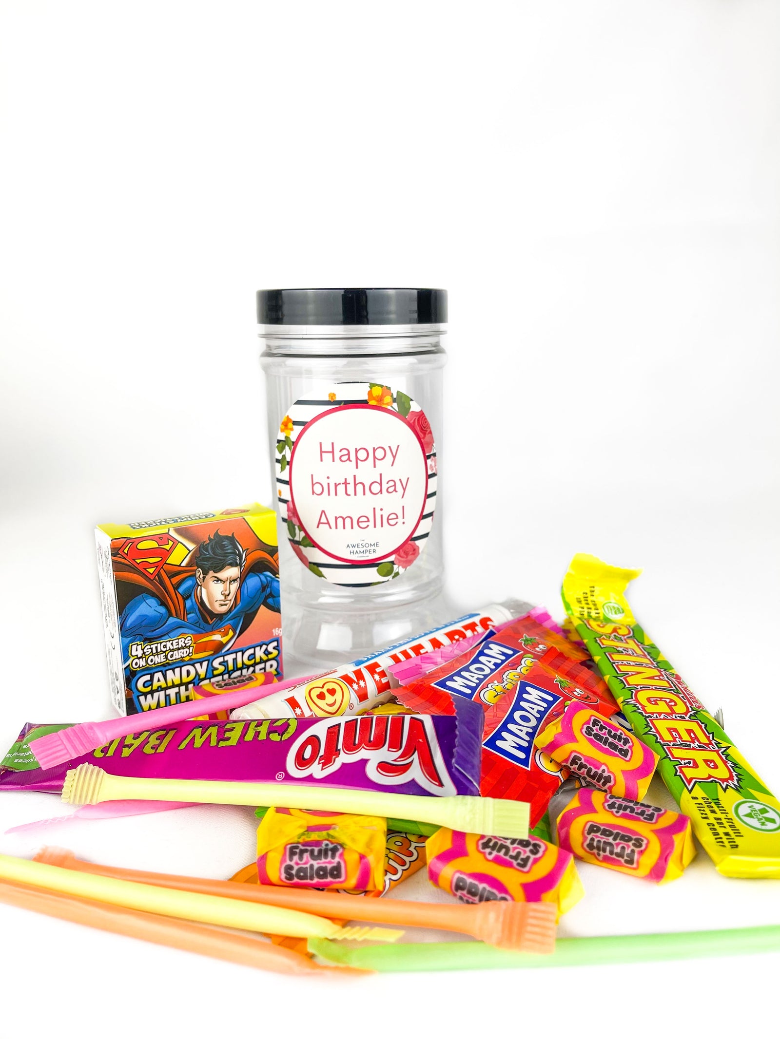 Large Personalised Sweet Jar