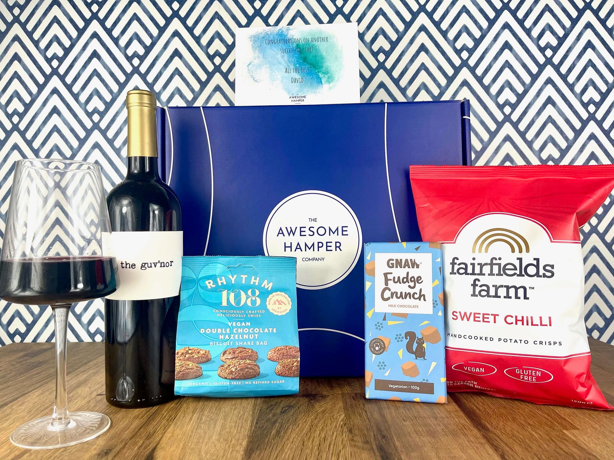 Red Wine & Nibbles Gift Box