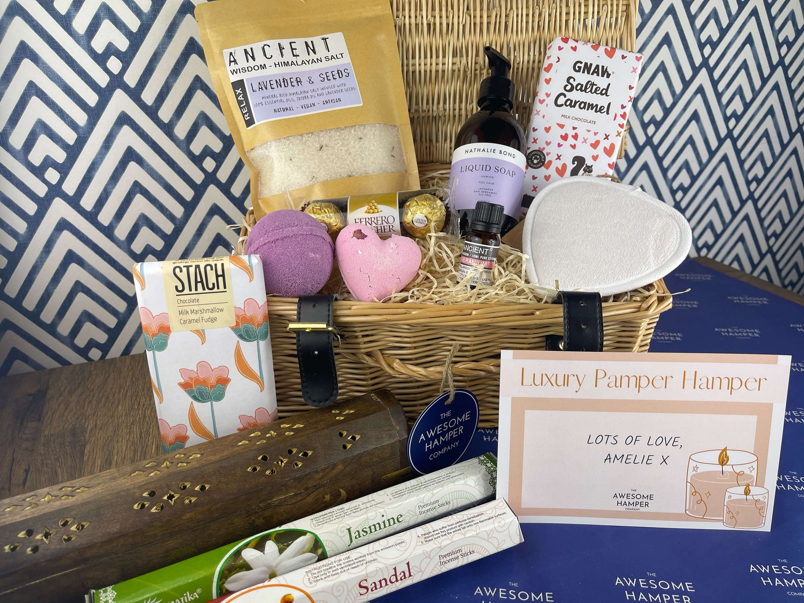 Relaxation Hamper with Chocolate