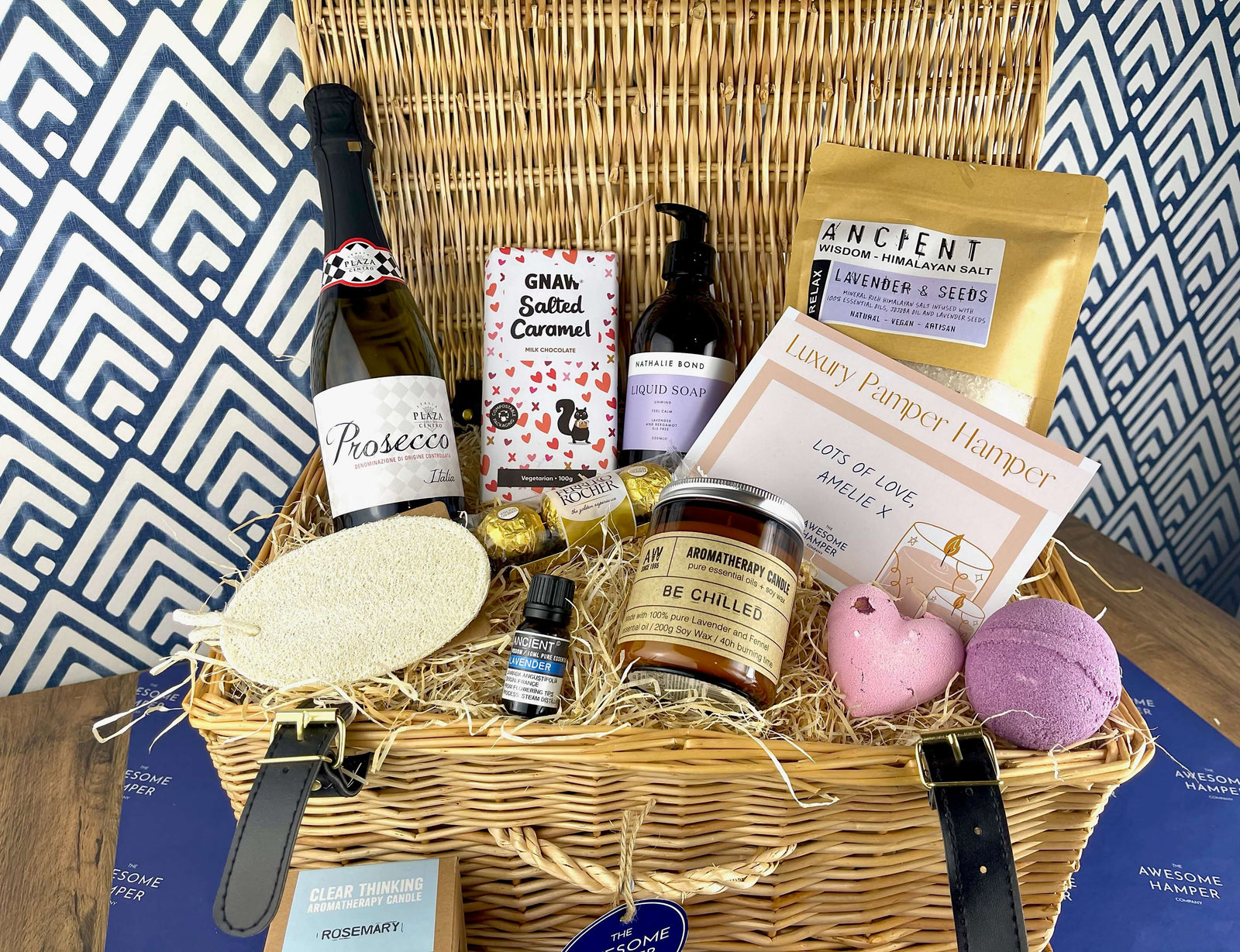 Relaxation Hamper with Prosecco