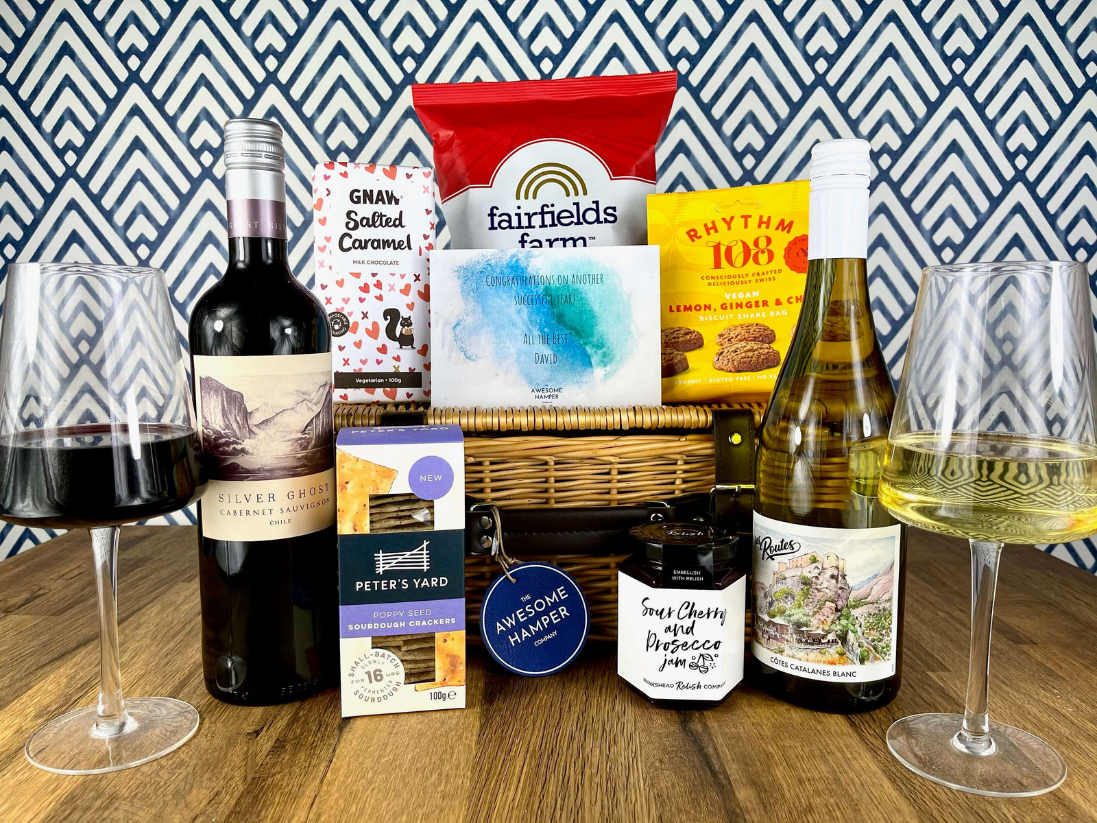 Wine & Snacks Gift Hamper