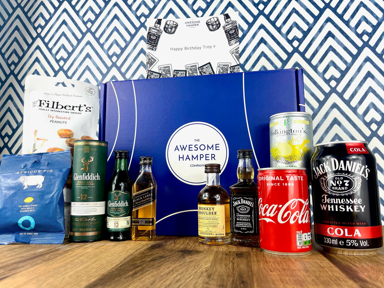 Whisky & Snacks Gift Box