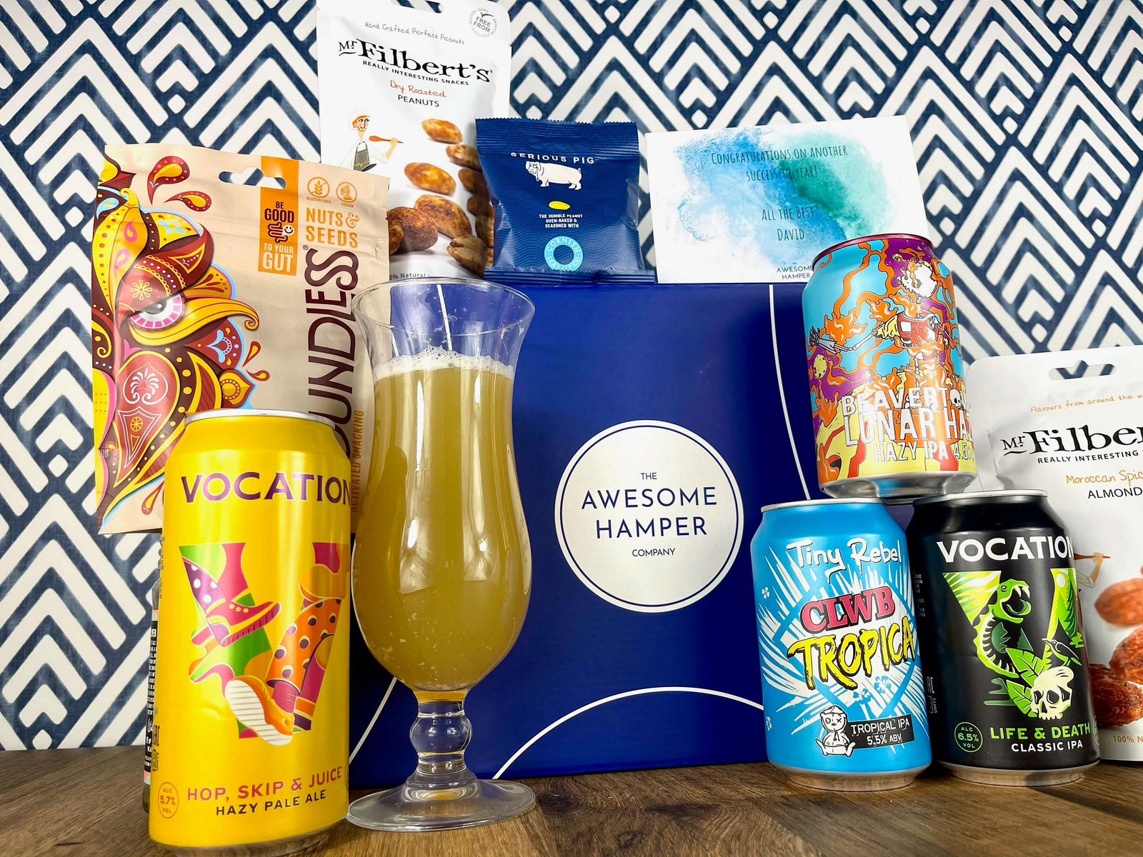 Craft Beer & Nuts Gift Box