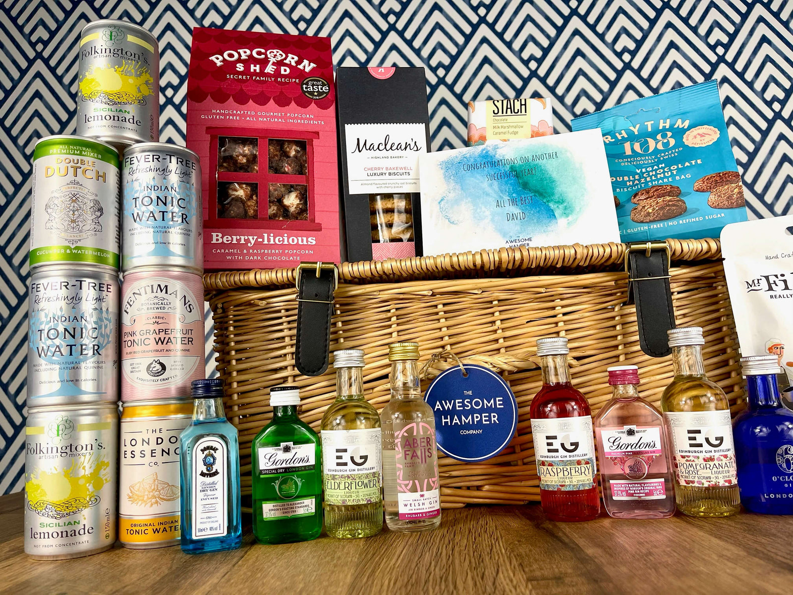 Jumbo Gin & Snacks Hamper