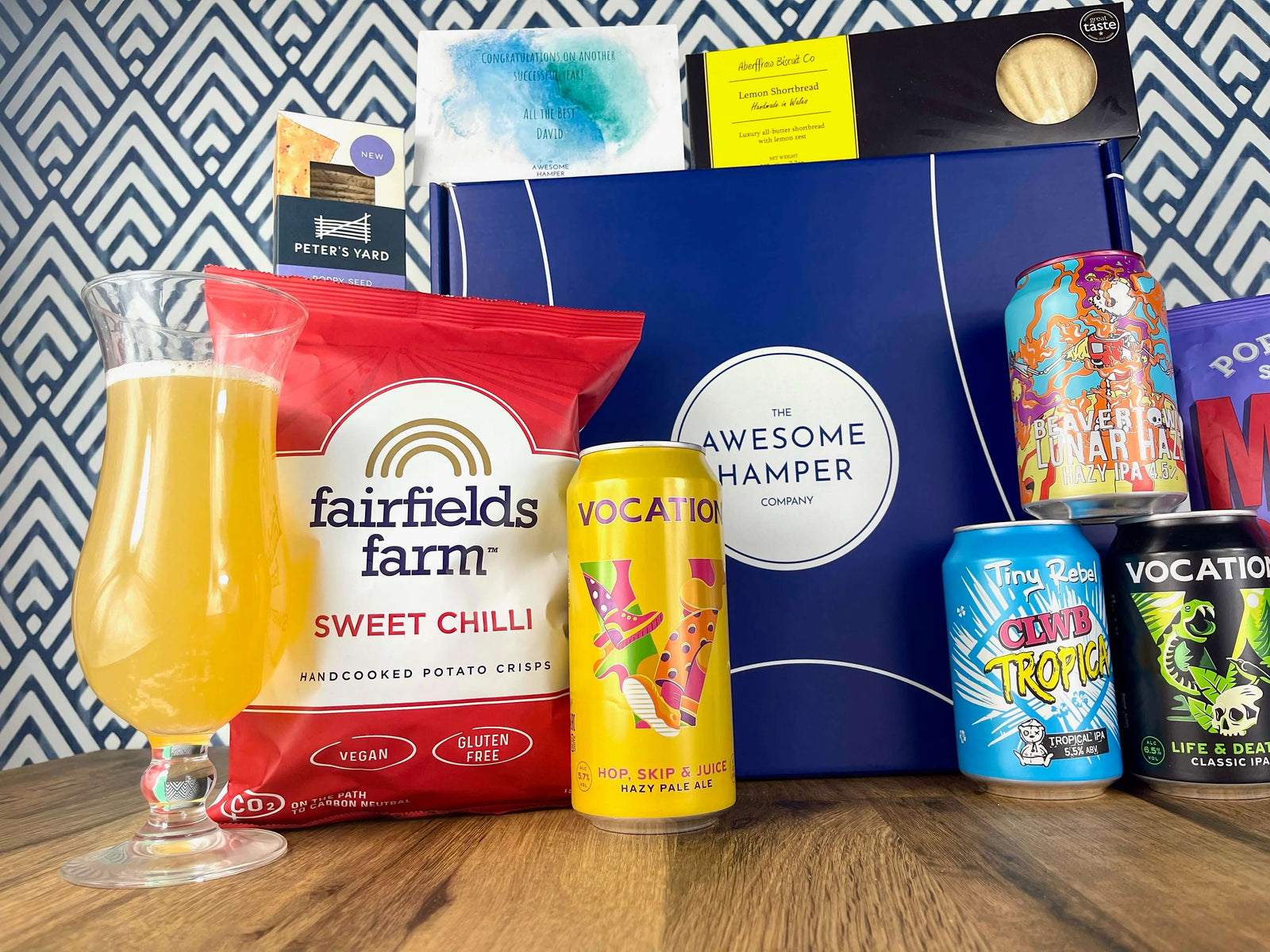 Craft Beer & Snacks Gift Box