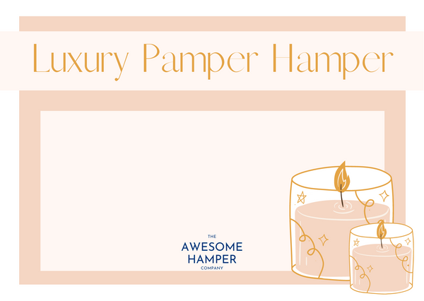 Candles Pamper Card